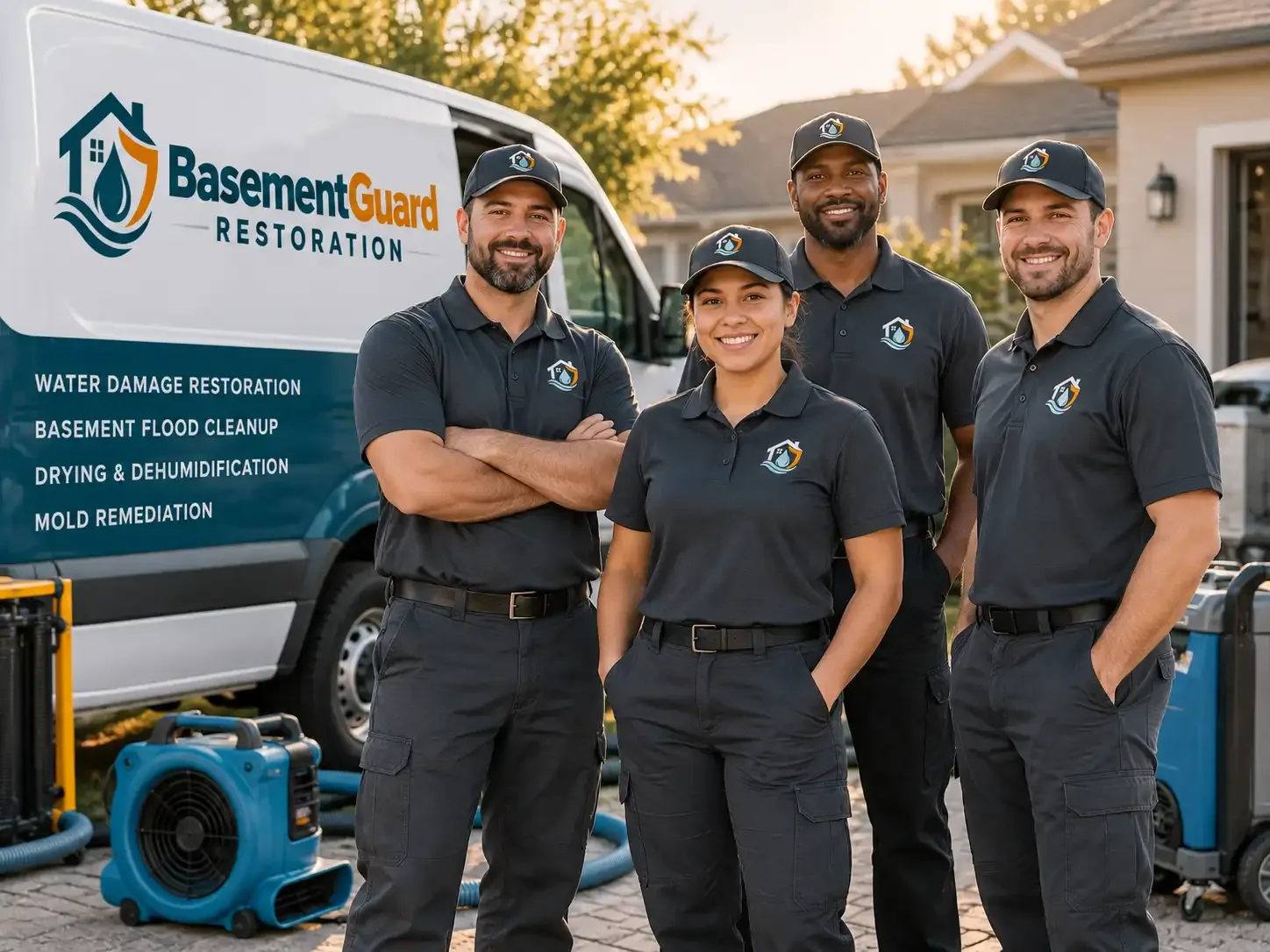 Basement Water Damage Restoration company in Schriever, LA